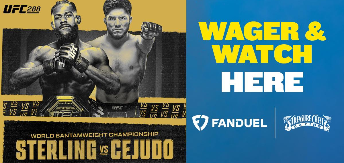Wager & Watch Here UFC288