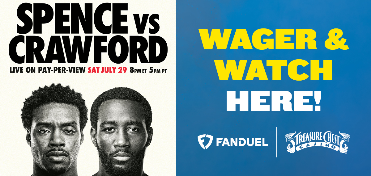 Spence vs Crawford boxing match